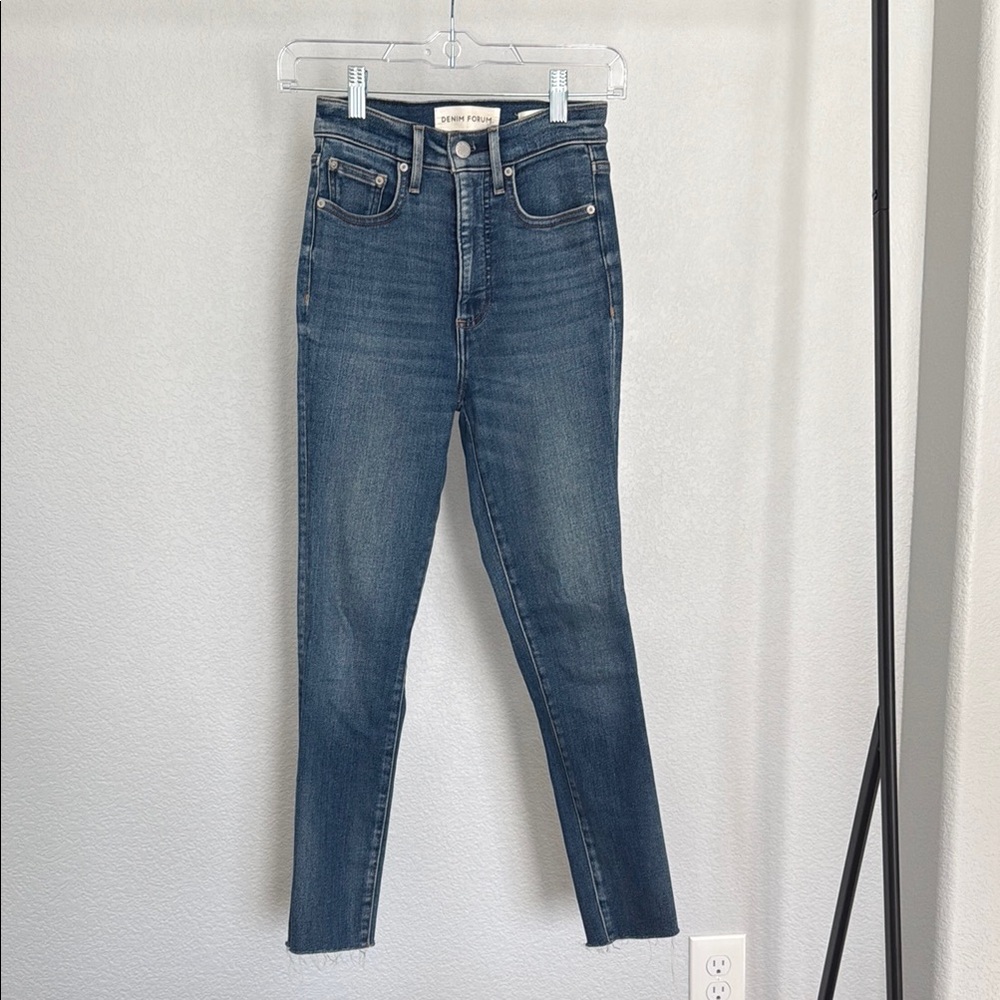 Denim Forum High Rise Blue Jeans